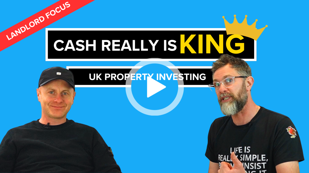 cash is king in property investing